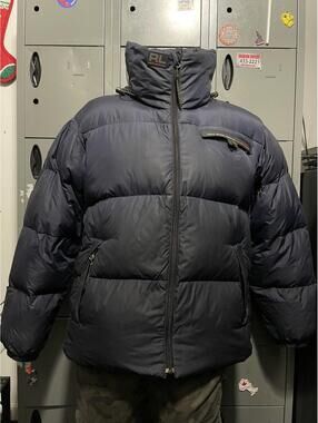 Vintage 90s Polo Down feather puffer jacket
